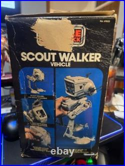 Star Wars Empire Strikes Back VINTAGE SCOUT WALKER With BOX AT-ST Complete Kenner