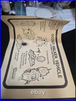 Star Wars Empire Strikes Back VINTAGE SCOUT WALKER With BOX AT-ST Complete Kenner