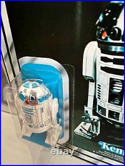 Star Wars R2 D2 12Back SKU Footer 1978 Vintage Kenner Sealed Action Figure Toy
