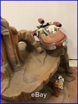 Star Wars Tatooine Diorama Built With All Vintage Figures & Toy Tub Top