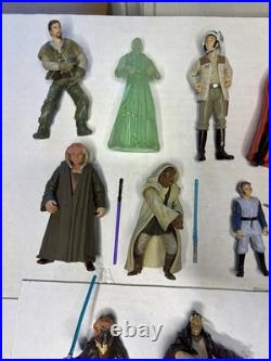 Star Wars VTG Lot Of 25 Figures 1990's Early 2000s Loose Toys