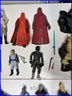Star Wars VTG Lot Of 25 Figures 1990's Early 2000s Loose Toys