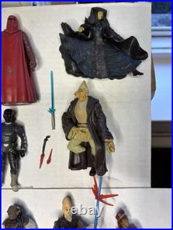 Star Wars VTG Lot Of 25 Figures 1990's Early 2000s Loose Toys
