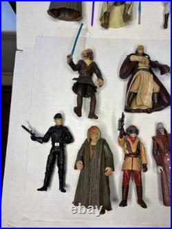 Star Wars VTG Lot Of 25 Figures 1990's Early 2000s Loose Toys