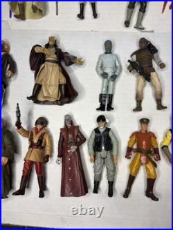 Star Wars VTG Lot Of 25 Figures 1990's Early 2000s Loose Toys