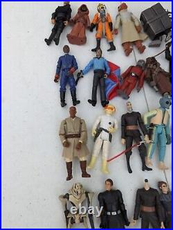 Star Wars Vader Luke Chewbacca Droid Jedi Sith Figure Lot (37) Toy Vintage Bobo