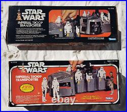 Star Wars Vintage Imperial Troop Transporter 1979 Kenner Complete Original Box