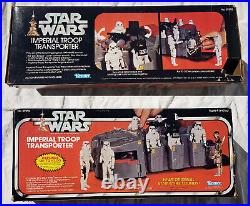 Star Wars Vintage Imperial Troop Transporter 1979 Kenner Complete Original Box