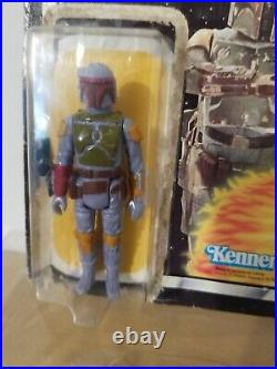 Star Wars vintage Boba Fett on 1980 Original ESB Card ReCard ReGlued? HONG KONG