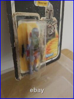 Star Wars vintage Boba Fett on 1980 Original ESB Card ReCard ReGlued? HONG KONG