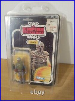 Star Wars vintage Boba Fett on 1980 Original ESB Card ReCard ReGlued? HONG KONG