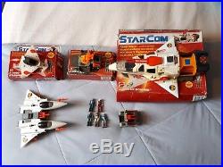 Starcom Vintage Toys Job Lot Bundle. Vehicles + Figures