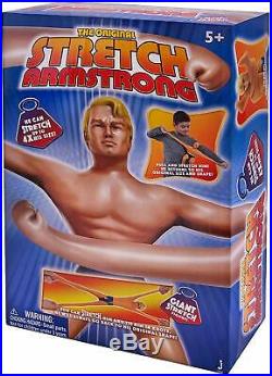 Stretch Armstrong Action Figure Original Kenner Vintage Kids Toy FREE SHIPPING