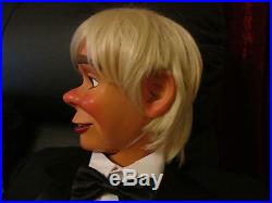 Stunning Large Extraordinary Ventriloquist Figure Dummy Puppet Doll Prop Rare