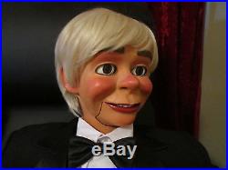 Stunning Large Extraordinary Ventriloquist Figure Dummy Puppet Doll Prop Rare