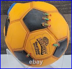 Super MADBALLS VTG 1986 Toy Popping Head 8inch GOAL EATER Soccer Ball Very Rare