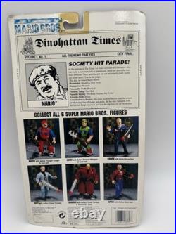 Super Mario Bros 1993 Movie MARIO Action Figure by ERTL Nintendo Vintage Toy