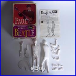 Super Rare Beatles Paul McCartney Plastic model BEATLES Figure 1964 from Japan