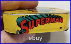 Superman 1940's era coin dime bank DC Comic super hero action figure cartoon