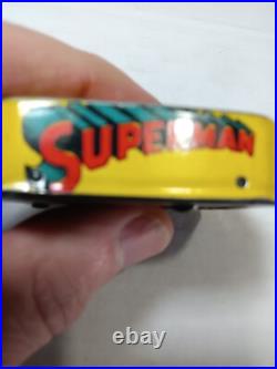 Superman 1940's era coin dime bank DC Comic super hero action figure cartoon