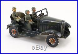 TCO TIPPCO Blech Kübelwagen Figur Wehrmacht 2. WK WWII 30's Vintage Tin Toy E181
