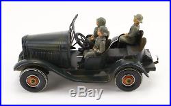 TCO TIPPCO Blech Kübelwagen Figur Wehrmacht 2. WK WWII 30's Vintage Tin Toy E181