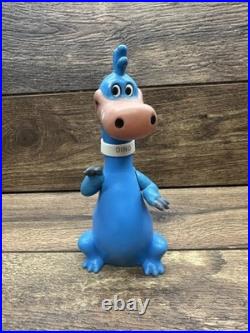 THE FLINTSTONES DINO THE DINOSAUR 1970 JOINTED CARTOON FIGURE by DAKIN VINTAGE