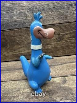 THE FLINTSTONES DINO THE DINOSAUR 1970 JOINTED CARTOON FIGURE by DAKIN VINTAGE