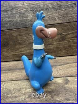 THE FLINTSTONES DINO THE DINOSAUR 1970 JOINTED CARTOON FIGURE by DAKIN VINTAGE