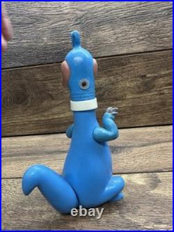 THE FLINTSTONES DINO THE DINOSAUR 1970 JOINTED CARTOON FIGURE by DAKIN VINTAGE