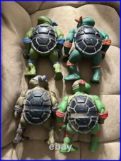 TMNT Giant 13 Figure Lot Original 1989 80s Mirage Studios Playmates Toys VTG