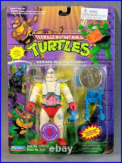 TMNT KRANG'S ANDROID BODY withCOIN Teenage Mutant Ninja Turtles vtg Playmates MOC
