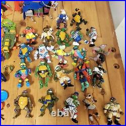 TMNT Teenage Mutant Ninja Turtles 350+ Accessories + Figures Toy Lot! Vintage
