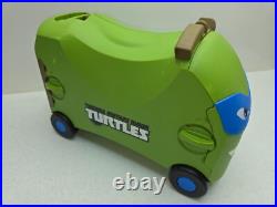 TMNT Vintage 20+ figure Lot with Vrum Ride-on Toy box and Dog Pound Free Ship