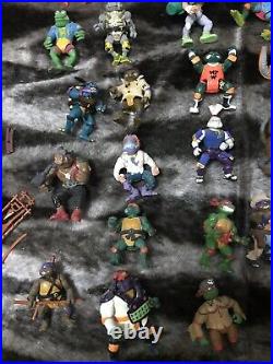 TMNT Vintage Action Figure Lot Teenage Mutant Ninja Turtles Playmates 90s Toy OG