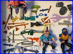 TMNT teenage Mutant ninja Turtles Figures Weapon Vintage 80s/90s Playmates Toy