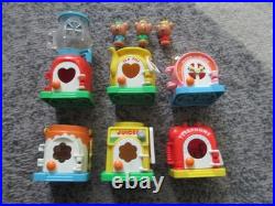 TOMY The Busy Bears Of Hippity Hollow 6 homes 3 bears