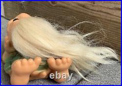 TURTLE Troll DAM 60's Toy Figure Vintage Long Hair Animal Adorable