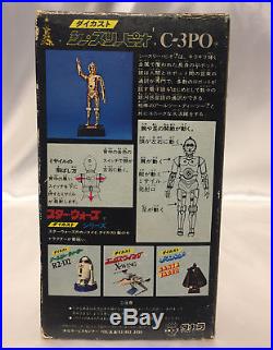 Takara die-cast C3PO missile firing figure vintage Japanese Star Wars toy with BOX
