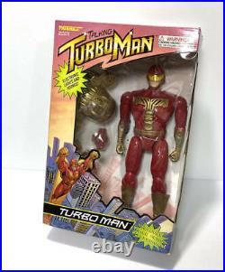 Talking Turbo Man Action Figure Tiger Electronics Jingle All The Way Vintage Toy