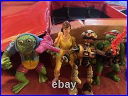 Teenage Mutant Ninja Turtles TMNT 80s 90s Vintage Retro Toy Lot Free Shipping