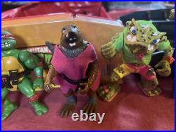 Teenage Mutant Ninja Turtles TMNT 80s 90s Vintage Retro Toy Lot Free Shipping