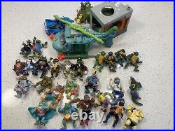 Teenage Mutant Ninja Turtles Vintage Toy Lot 25 Action Figures TMNT 1988-1991