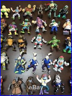 Teenage mutant ninja turtles toy lot Vintage Weapons 67 Action Figures tmnt