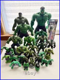 The Incredible Hulk Figure Toy Collection Marvel Vintage And Modern
