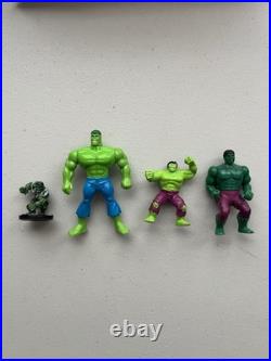 The Incredible Hulk Figure Toy Collection Marvel Vintage And Modern