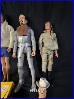 The Lone Ranger Action Figure 1973 Lot with Accessories Vintage Toy Western