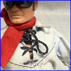 The Lone Ranger Action Figure Doll Gabriel Toys 1973 WithClothes & Gun Belt? Read