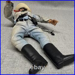The Lone Ranger Action Figure Doll Gabriel Toys 1973 WithClothes & Gun Belt? Read