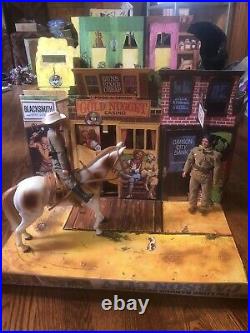 The Lone Ranger Rides Again In Carson City Old West Town And Action Figures